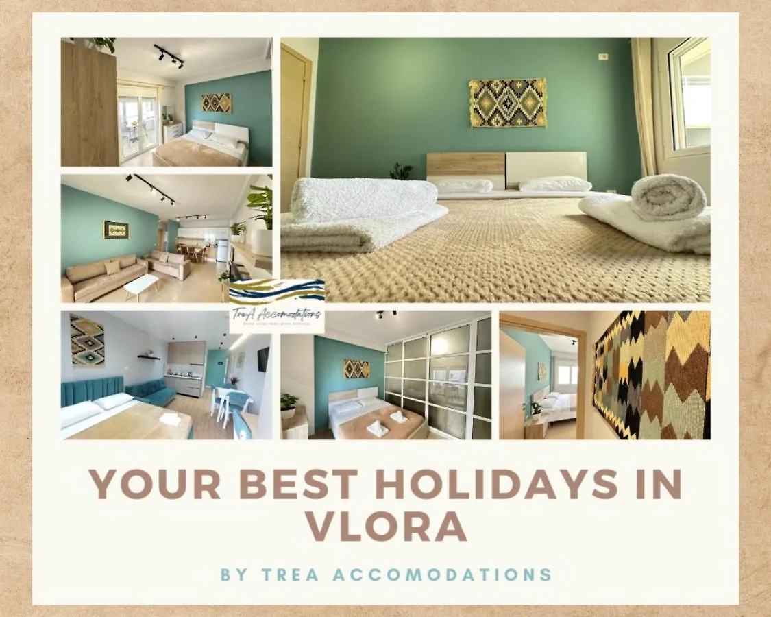 Appartamento Trea Accomodations - Despacito Trb Sea View Vlorë Albania